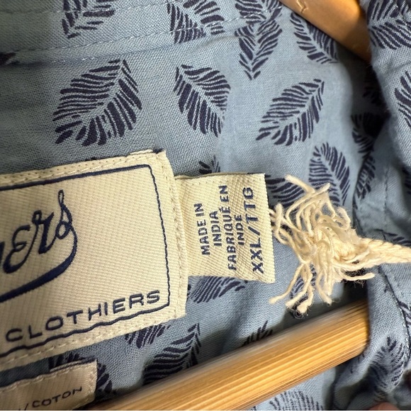 GRAYERS Men’s Shirt Size XXL Portofino Featherweight 100% Cotton NWT - Picture 5 of 8